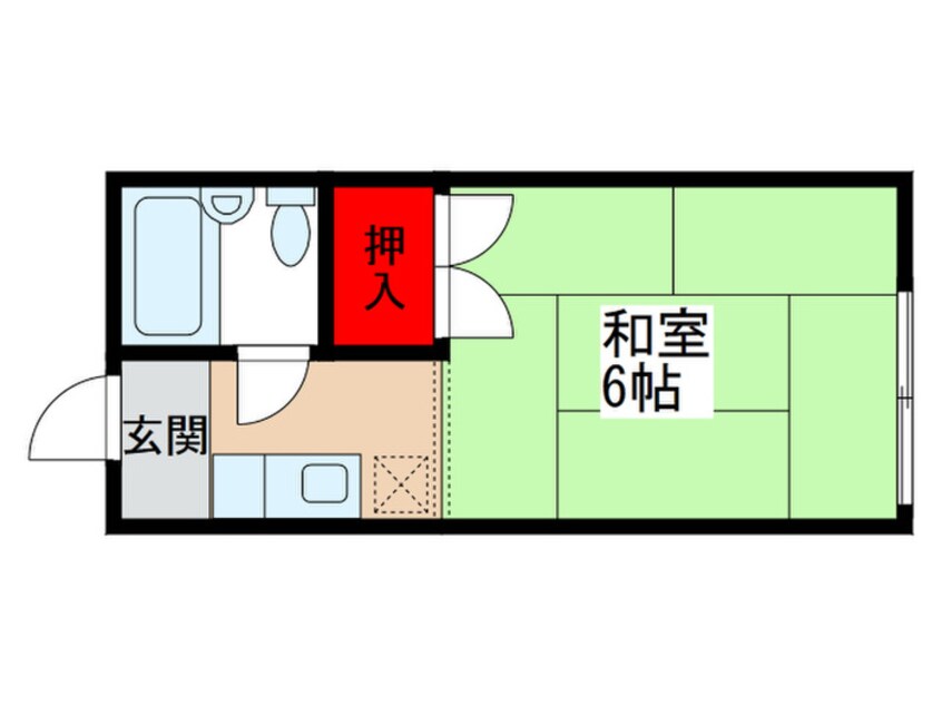 間取図 内藤コ－ポ