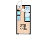 Ivy Square西早稲田 1Rの間取り