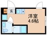 Ivy Square西早稲田 1Rの間取り