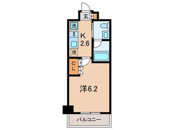 間取図 プラウドフラット神楽坂