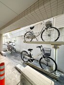 駐輪場 プラウドフラット神楽坂