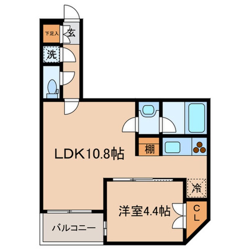 間取図 ビバリーホームズ吉祥寺