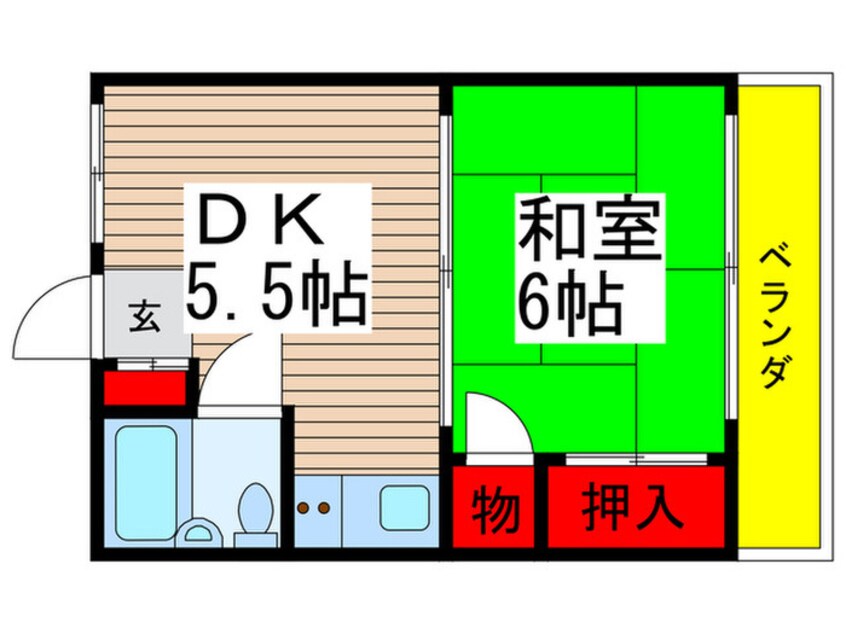 間取図 セゾン美樹