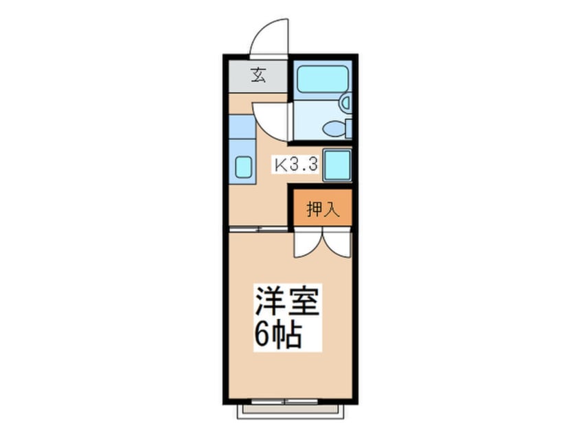 間取図 グリーンリーフ