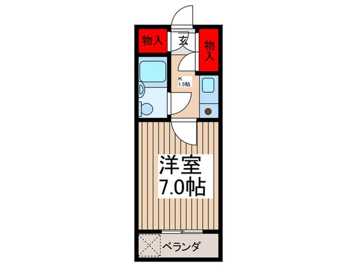 間取り図 ランド－ル浦和