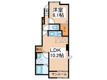 間取図 エスペランサⅥ