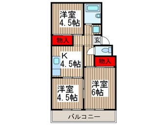 間取図 堀井コーポ