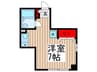 亀戸東口エトワールＭ・Ｋ 1Rの間取り
