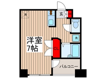 間取図 シンシア銀座ＥＡＳＴ