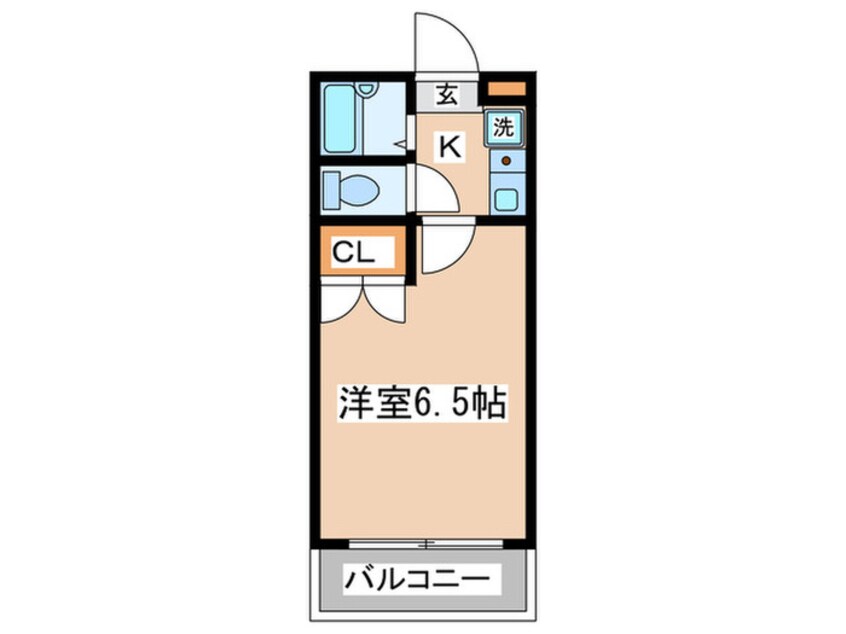 間取図 Ｅ．Ａハイツ多摩センター