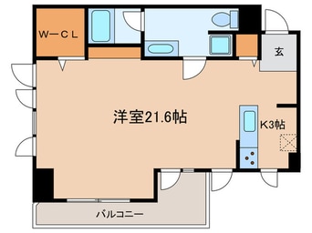 間取図 グレンパーク神楽坂