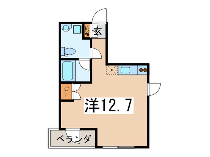 間取図 アラ－ト三ッ沢