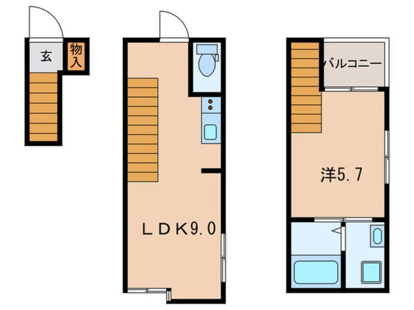 間取図 BEテラス赤羽