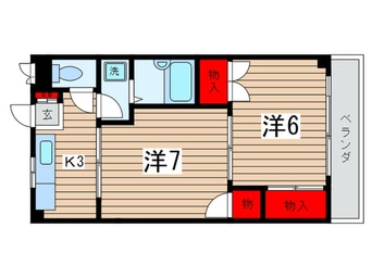 間取図 ウィンテラス東村山