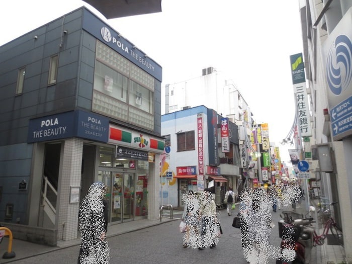 商店街サンクス(コンビニ)まで230m セントランド所沢