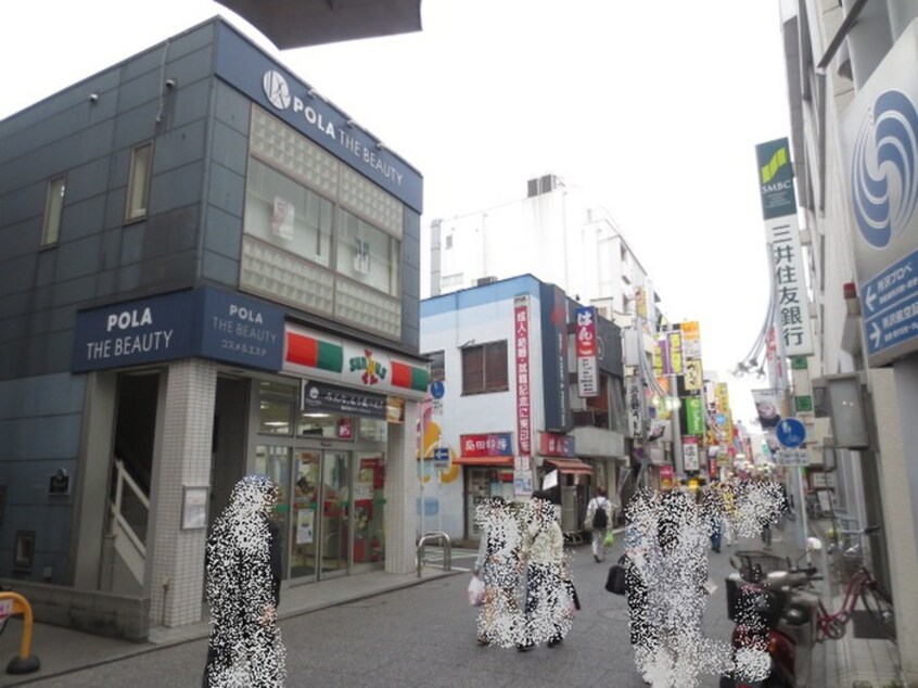 商店街サンクス(コンビニ)まで230m セントランド所沢