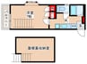 KSﾊｲﾑ 1Kの間取り