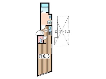 間取図 横須賀ビレッジパ－トⅠ