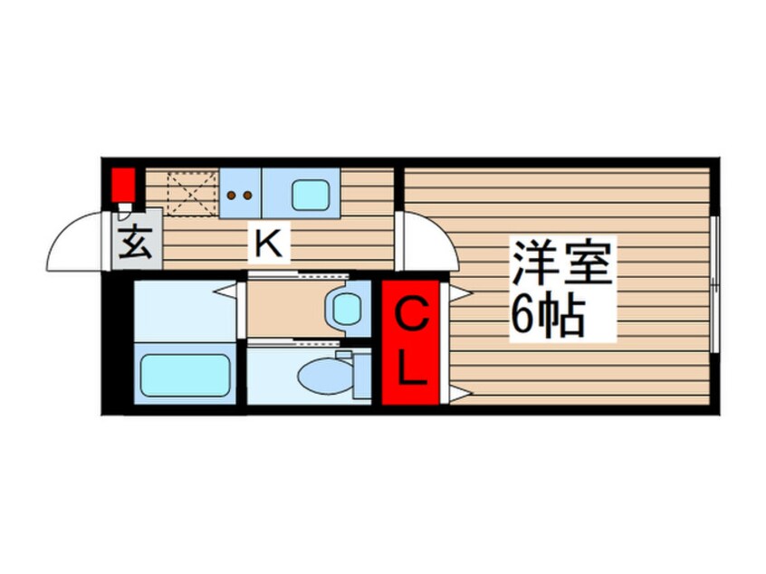 間取図 勝田台ＰＤⅢ