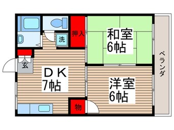 間取図 メゾンフォルテ－ヌ