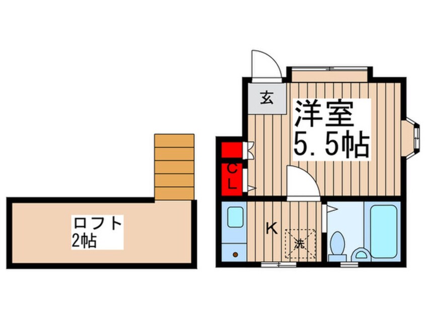 間取図 ローズアパートＲ28番館