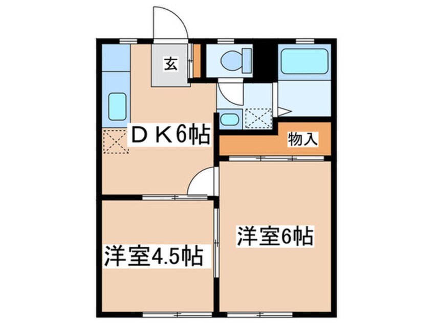 間取図 第五幸永ハイツ