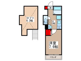 間取図 La verde戸田