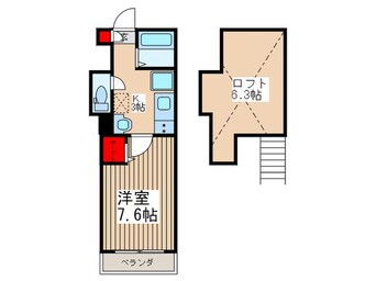 間取図 La verde戸田