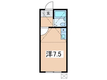 間取図 コスモコーポ磯子