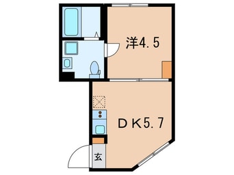 間取図 ラフィット白金