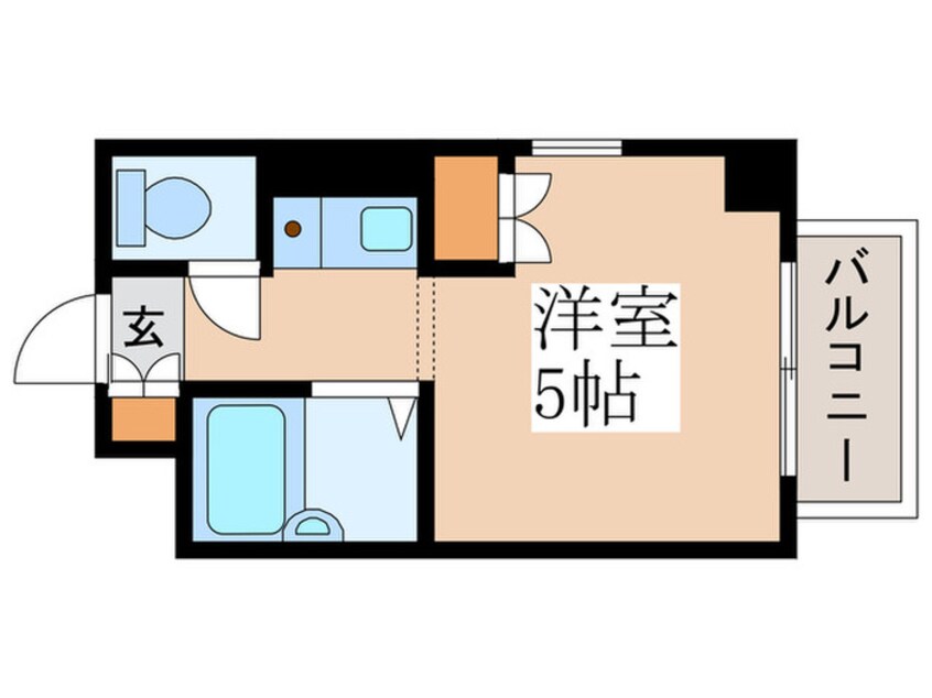 間取図 エールプラザ牛浜駅前（308）