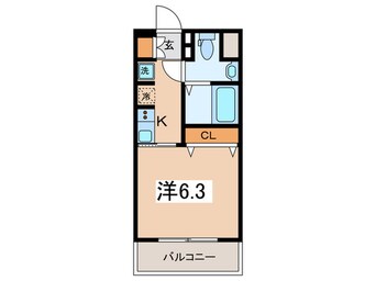 間取図 レジデンス鶴間駅前