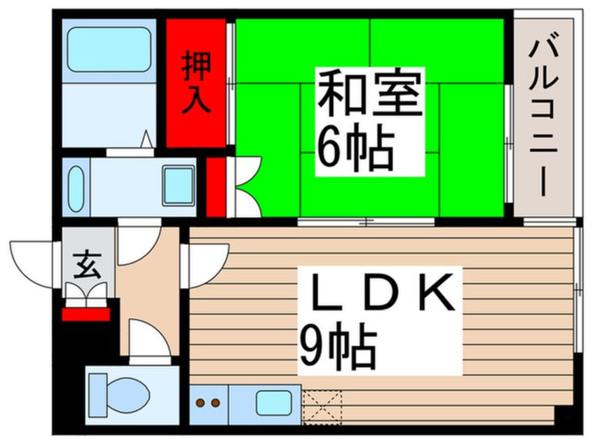 間取図 スカイコートビル