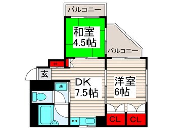 間取図 第139新井ビル