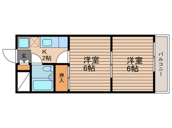 間取図 幸町マンション