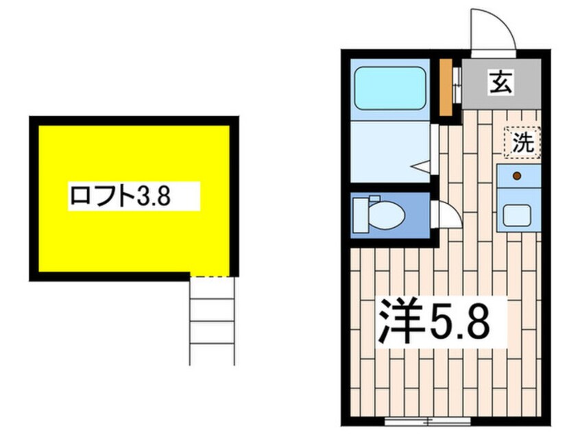 間取図 ヒルズ戸塚町