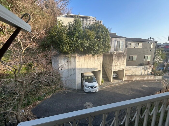 室内からの展望 山仁ハイツ