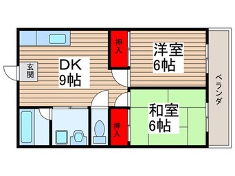 間取図 ヴィラ松戸