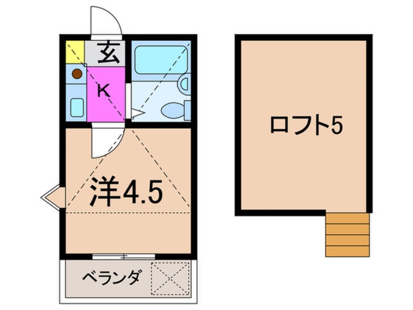 間取図 第８小野ハイムＡ