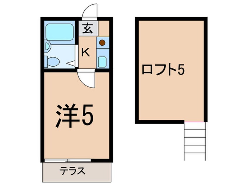 間取図 第８小野ハイムＡ