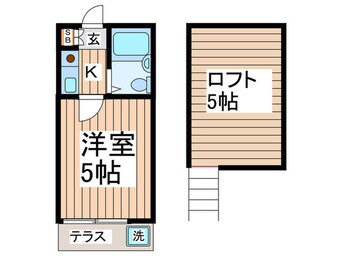 間取図 第８小野ハイムＡ