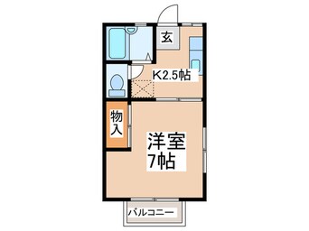 間取図 ハイツＳＯ１Ａ棟