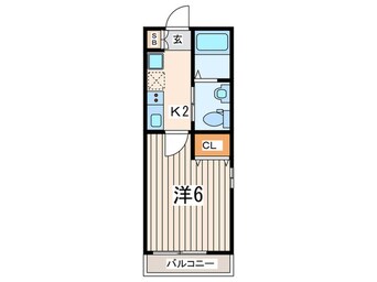 間取図 シュテルン保土ヶ谷