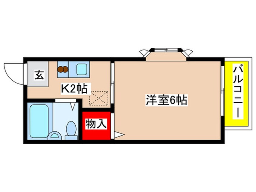 間取図 アビリティ  アサオ