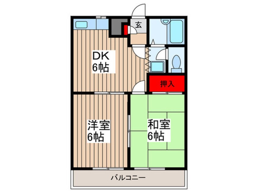 間取図 ルビーミストマンション