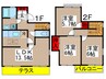 メゾネット王子台２丁目Ａ棟 3LDKの間取り