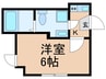 MISONOｰRESIDENCE 1Kの間取り