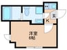 MISONOｰRESIDENCE 1Kの間取り