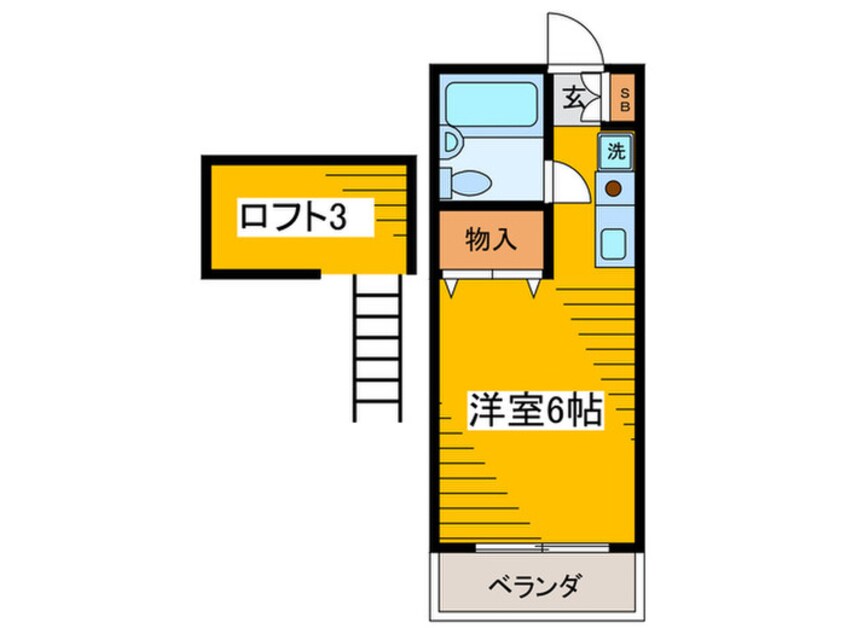 間取図 アゼリヤビレッジ