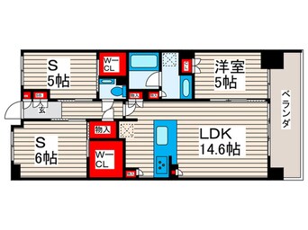 間取図 ドゥーエ町屋